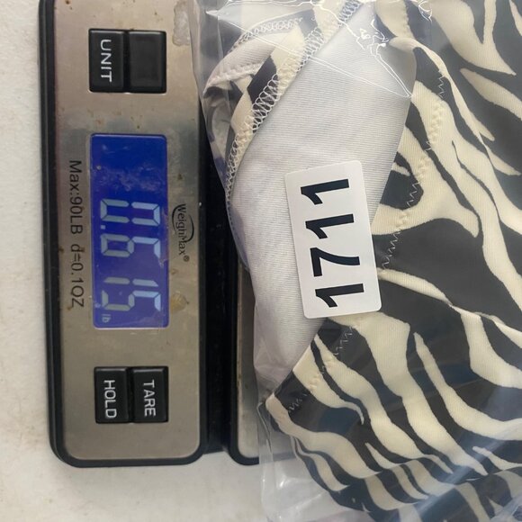 Zebra Print One-Piece Swimsuit Plus Size 1X Underwired Padded Cups Womens Swimwe - Picture 11 of 11